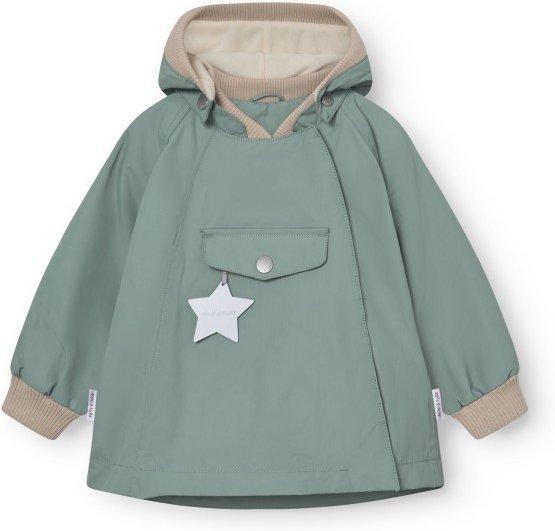 Mini A Ture - Kid's Matwai Fleece Lined Jacket - Regenjacke Gr 92 - 2 Years türkis