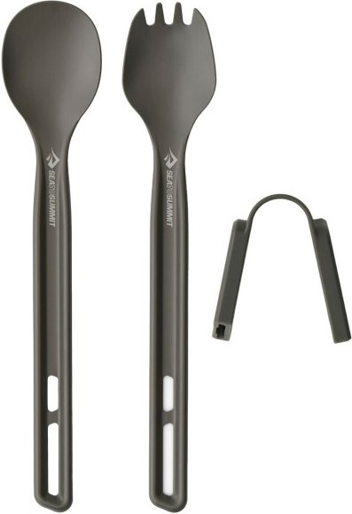 Sea to Summit - Frontier Ultralight Cutlery Set Long - Besteck-Set grau