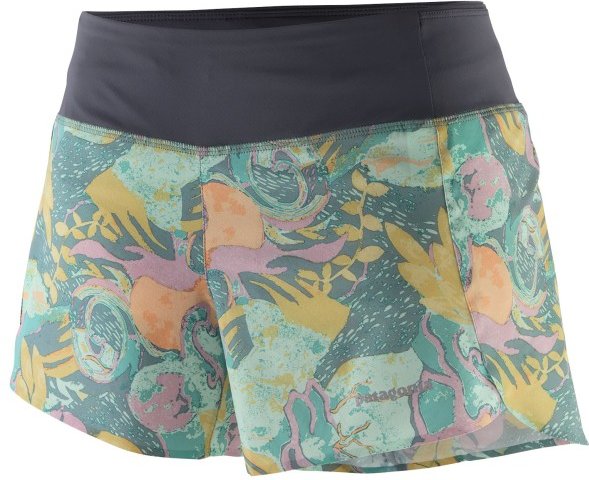 Patagonia - Women's Strider Pro Shorts 3,5'' - Laufshorts Gr L bunt