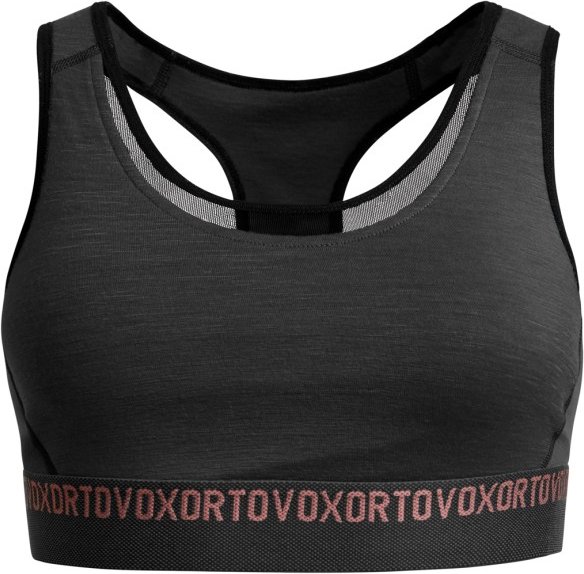 Thumbnail - Ortovox - Women's 185 Rock'N'Wool Sport Top - Merinounterwäsche Gr M schwarz