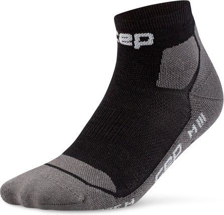CEP - Hiking Light Cushion Socks Low Cut - Wandersocken Gr III schwarz/grau