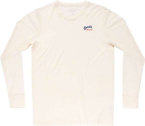 Thumbnail - Devold - Classic Script L/S - Merinoshirt Gr XL weiß