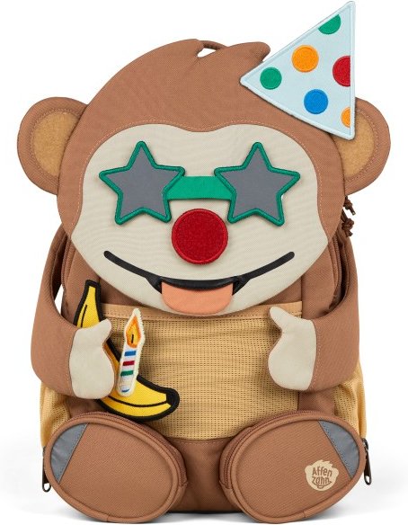 Affenzahn - Kid's Großer Freund Affenzahn 10 Jahre - Kinderrucksack Gr 8 l braun