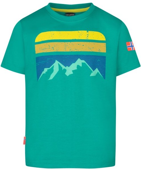 Trollkids - Kid's Falketind T - T-Shirt Gr 164 türkis