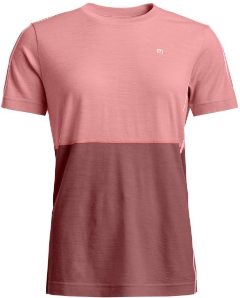 Thumbnail - Ortovox - Women's 185 Rock'N'Wool Short Sleeve - Merinounterwäsche Gr M rosa