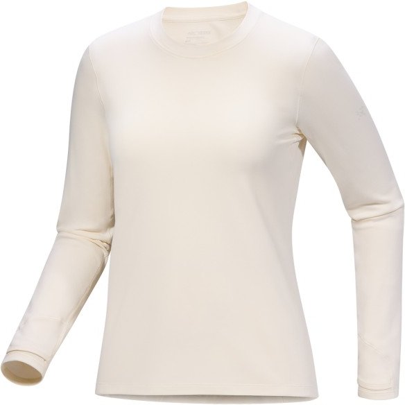 Thumbnail - Arc'teryx - Women's Taema Thermal Crew L/S - Laufshirt Gr M weiß