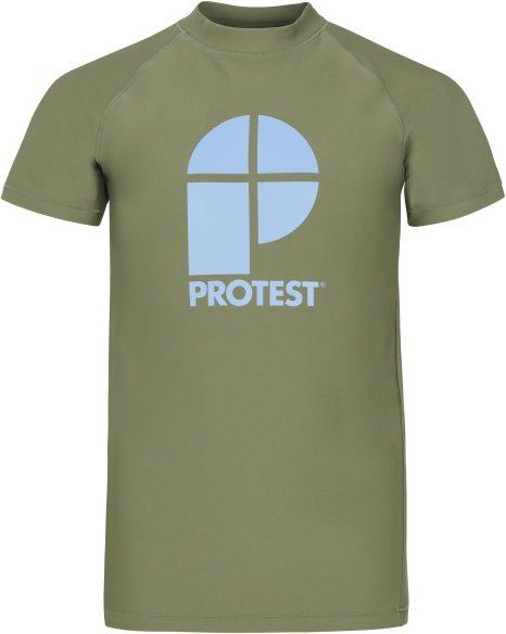 Protest - Kid's PRTBerent Surf T-Shirt Short Sleeve - Lycra Gr 128 oliv