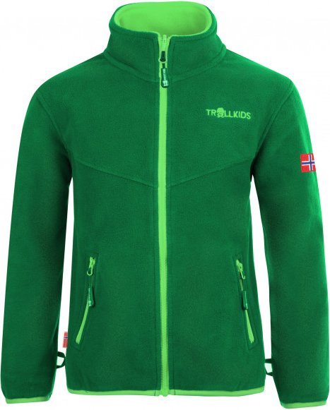 Trollkids - Kids Oppdal Jacket XT - Fleecejacke Gr 104 grün