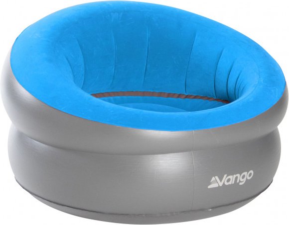Vango - Inflatable Donut Flocked Chair - Campingstuhl blau/grau