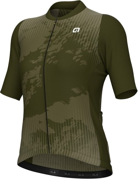 Alé - Women's Krakatoa S/S Jersey - Radtrikot Gr L oliv