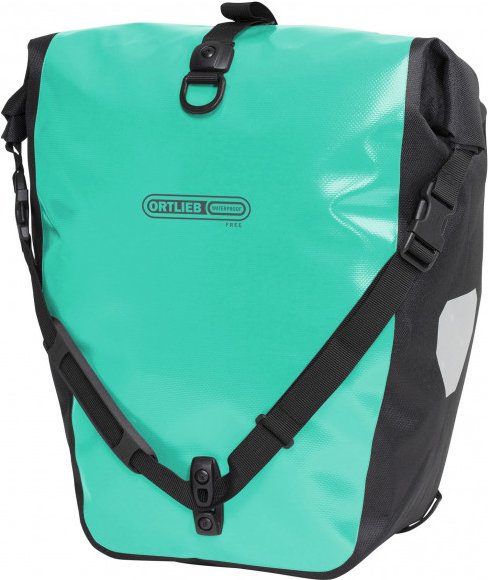 Thumbnail - Ortlieb - Back-Roller Free - Gepäckträgertaschen Gr 2 x 20 l türkis
