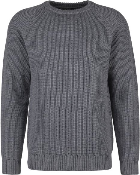 Stoic - Heavy MerinoKnit MMXX.Rutvik Sweater - Merinopullover Gr 3XL grau