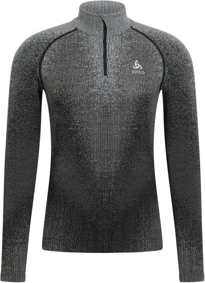 Odlo - BL Top Turtle Neck L/S HZ Perform Warm Blackcomb - Kunstfaserunterwäsche Gr XL grau/schwarz