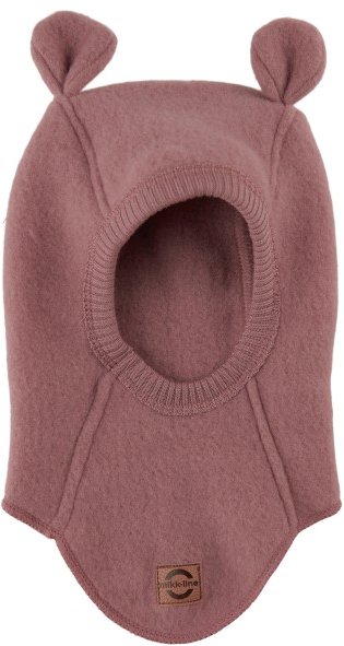 Thumbnail - Mikk-Line - Kid's Wool Fullface with Ears - Mütze Gr 98/104 braun
