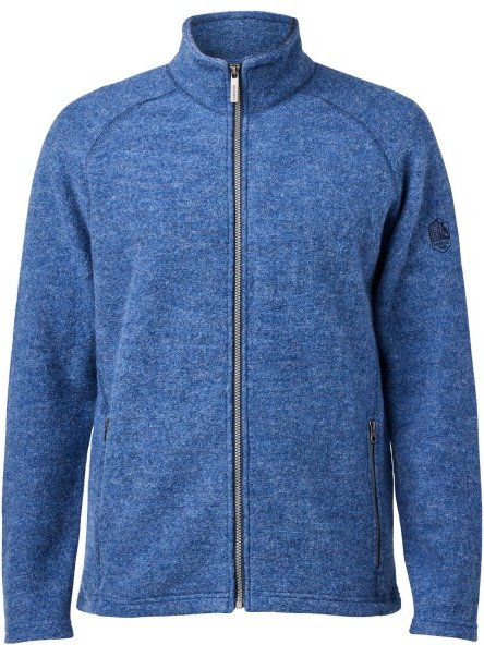 Ivanhoe of Sweden - Danny Full Zip - Wolljacke Gr L blau