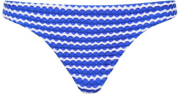 Seafolly - Women's Mesh Effect Hipster Pant - Bikini-Bottom Gr 32 blau