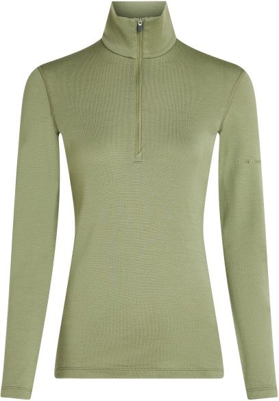 Thumbnail - Icebreaker - Women's 260 Tech L/S Half Zip - Merinounterwäsche Gr XL oliv