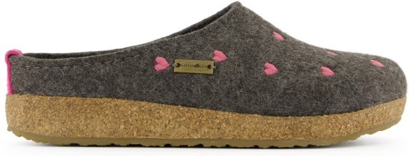 Thumbnail - Haflinger - Women's Grizzly Cuoricini - Hüttenschuhe Gr 40 braun