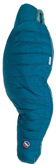 Big Agnes - Women's Sidewinder SL 20 - Daunenschlafsack Gr Regular - bis Körpergröße 178 cm blau/ teal