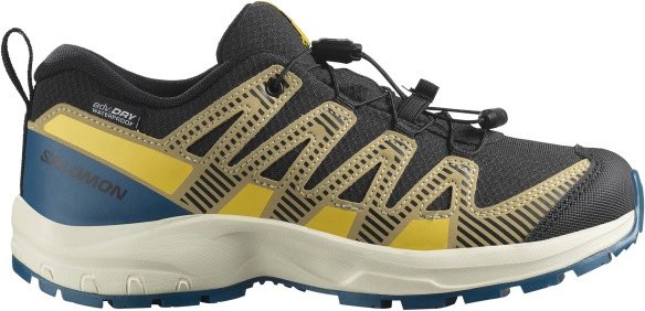 Thumbnail - Salomon - Kid's XA Pro V8 Waterproof - Multisportschuhe Gr 32 beige