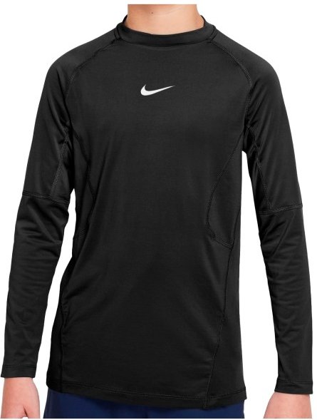 Thumbnail - Nike - Kid's Pro Dri-Fit Long-Sleeve Top - Funktionsshirt Gr L schwarz
