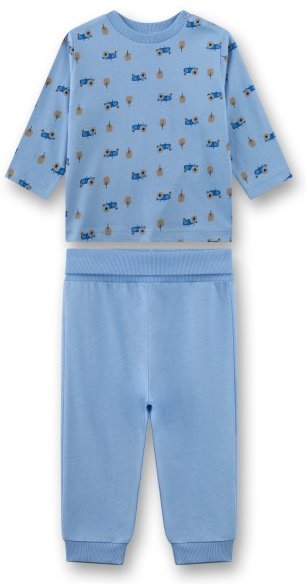 Sanetta - Kid's Pyjama 1/1 222322 - Alltagsunterwäsche Gr 80 blau