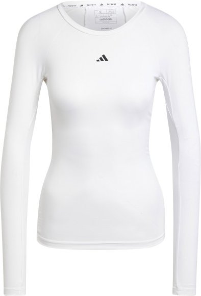 adidas - Women's Techfit L/S Training Top - Funktionsshirt Gr XS weiß