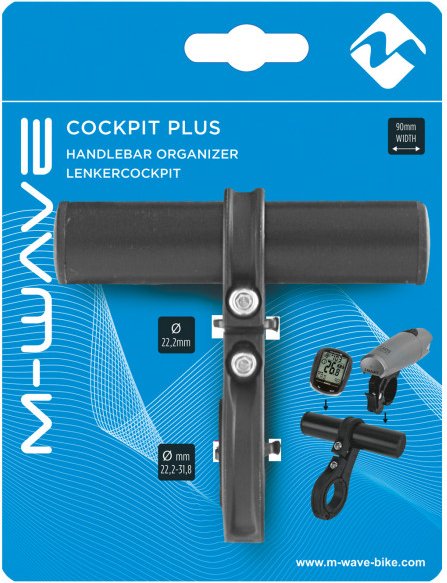 M-Wave - Cockpit Plus - Lenkerhalterung schwarz