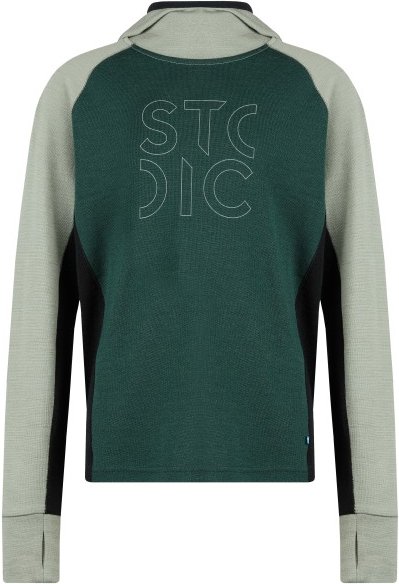 Stoic - Kid's Merino260 StadjanSt. Hoody - Merinohoodie Gr 176 blau