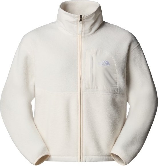 Thumbnail - The North Face - Women's Yumiori Off Peak Full Zip Jacket - Fleecejacke Gr S weiß/grau