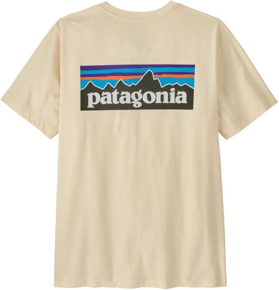 Patagonia - P-6 Logo T-Shirt - T-Shirt Gr S beige