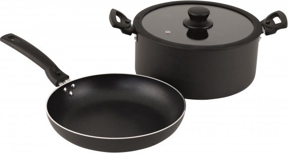 Outwell - Culinary Set L - Topf schwarz/grau