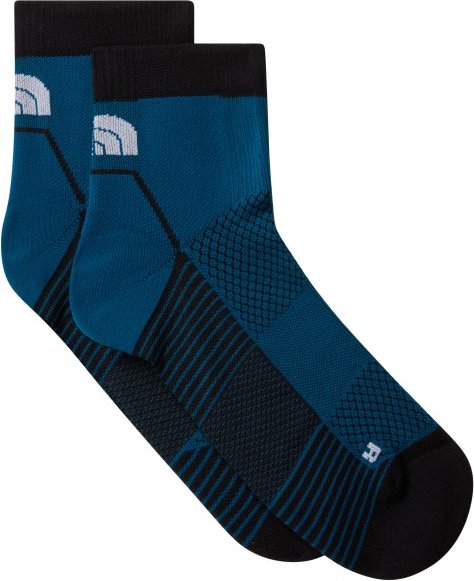 The North Face - Trail Run Quarter Socks - Laufsocken Gr M blau