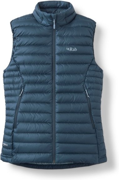 Rab - Women's Microlight Vest - Daunenweste Gr 38 blau