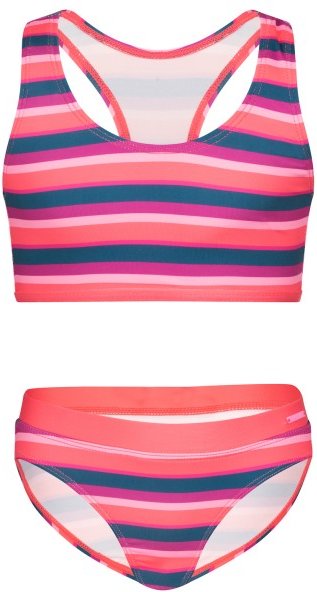 Trollkids - Girl's Kvalvika Bikini - Bikini Gr 140 rosa