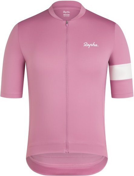 Rapha - Core Jersey - Radtrikot Gr M dusty mauve /weiß