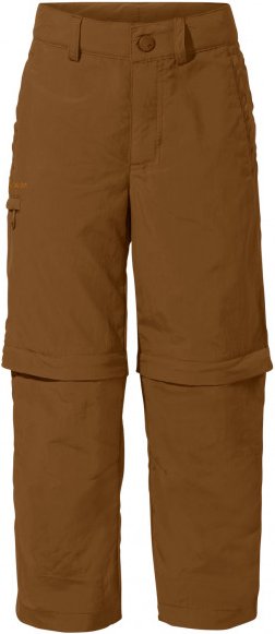 Vaude - Kid's Detective Antimos Zip-Off Pants - Zip-Off-Hose Gr 104 braun