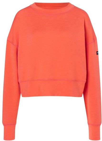 super.natural - Women's Krissini Sweater - Longsleeve Gr L rot