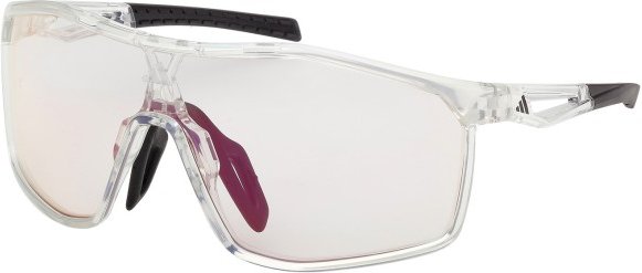 adidas eyewear - Kalidro Photochromic S1-3 - Fahrradbrille crystal /rot