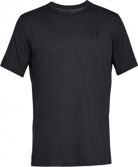 Under Armour - Sportstyle Left Chest S/S - Funktionsshirt Gr S - Regular schwarz