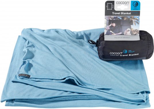 Cocoon - Coolmax Travel Blanket - Decke Gr 180 x 140 cm blau
