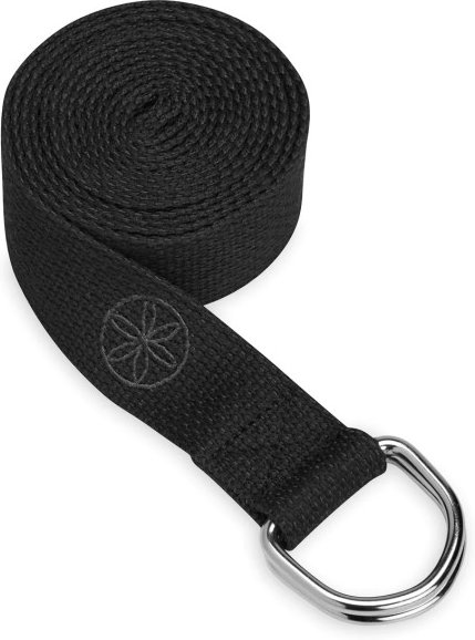 GAIAM - Yoga Strap 8ft - Yogagurt Gr 244 cm schwarz