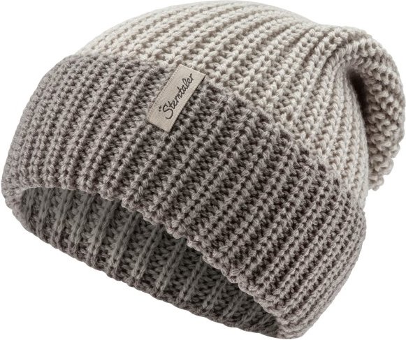 Sterntaler - Kid's Strickmütze m. Umschlag Lite - Mütze Gr 49 cm grau