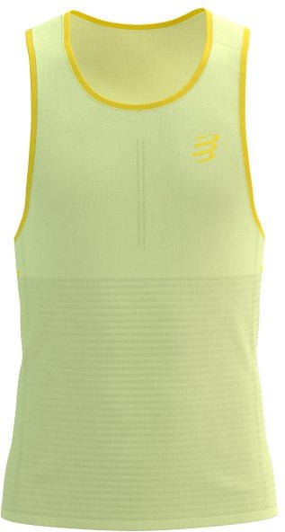 Compressport - Pro Racing Singlet - Laufshirt Gr L grün