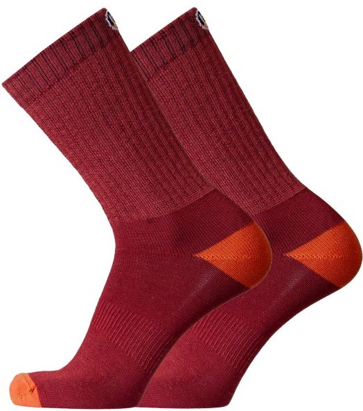 UphillSport - Posio Hiking 3-Layer Merino - Wandersocken Gr 39-42 rot