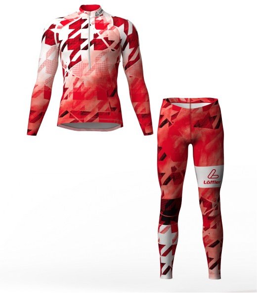 Löffler - Racesuit Worldcup 25 - Bekleidungsset Gr 50 weiß