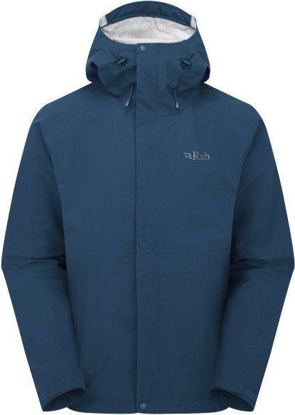 Thumbnail - Rab - Firewall Jacket - Regenjacke Gr L blau