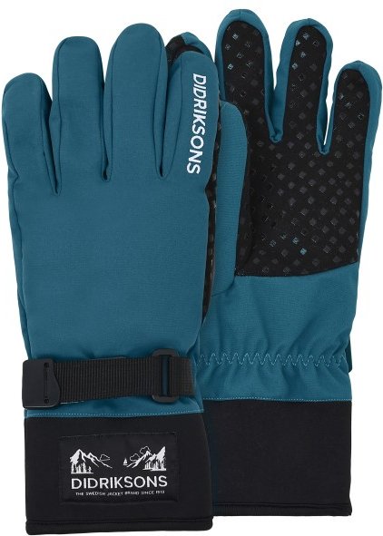 Thumbnail - Didriksons - Kid's Lovas Five Finger Glove 2 - Handschuhe Gr 5 blau
