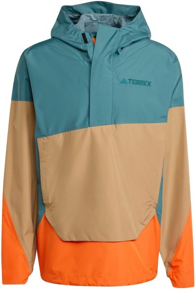 Thumbnail - adidas Terrex - Terrex Xploric 2.5 Layer Climaproof Anorak - Regenjacke Gr M beige