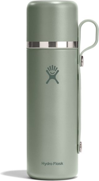 Thumbnail - Hydro Flask - Hot Flask And Cup - Isolierflasche Gr 828 ml grau/oliv